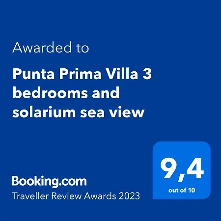 Vila Punta Prima 3 Bedrooms And Solarium Sea View Torrevieja