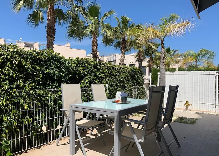 Villa Punta Prima 3 Bedrooms And Solarium Sea View Torrevieja